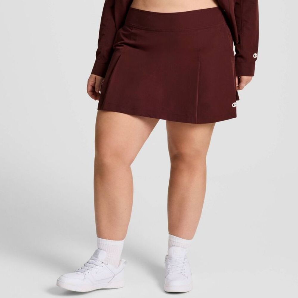 Champion -  Women's Pleated Skort - Maroon - Size 20